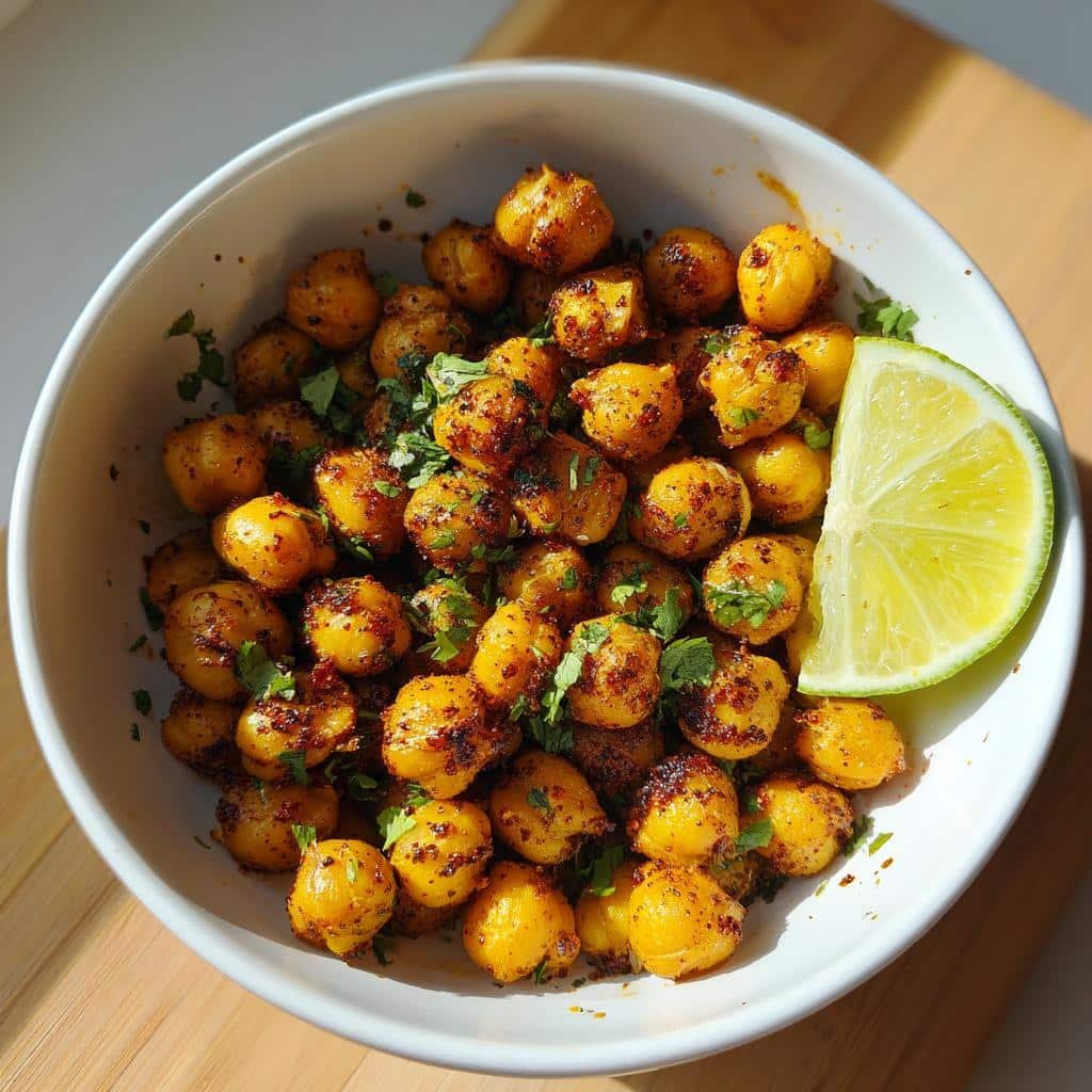 Air Fryer Spicy Chickpea Curry - detail 1