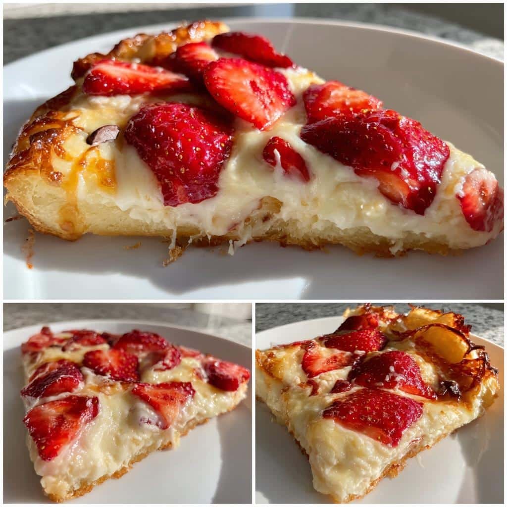 Air Fryer Strawberry Pizza - detail 1