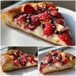 Air Fryer Strawberry Pizza