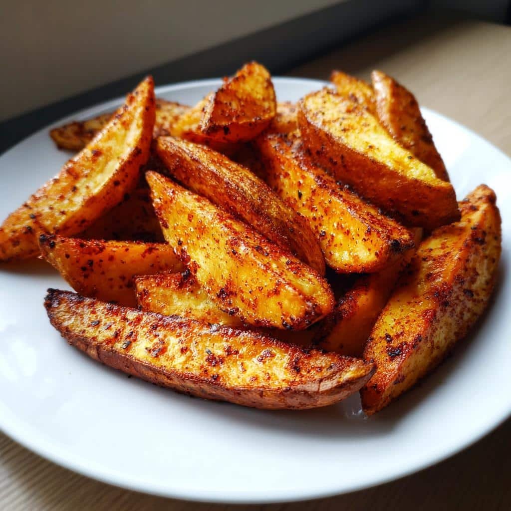 Air Fryer Sweet Potato Wedges - detail 1