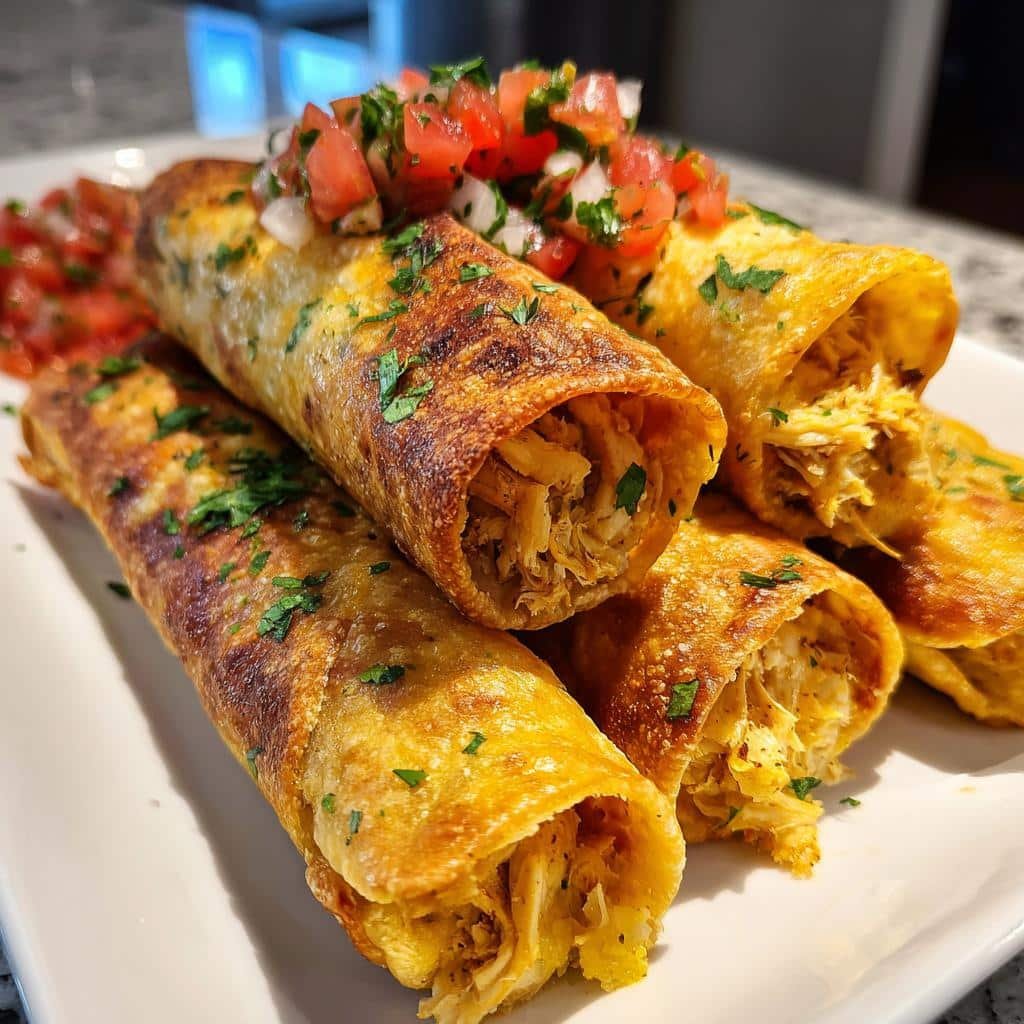 Air Fryer Taquitos - detail 1