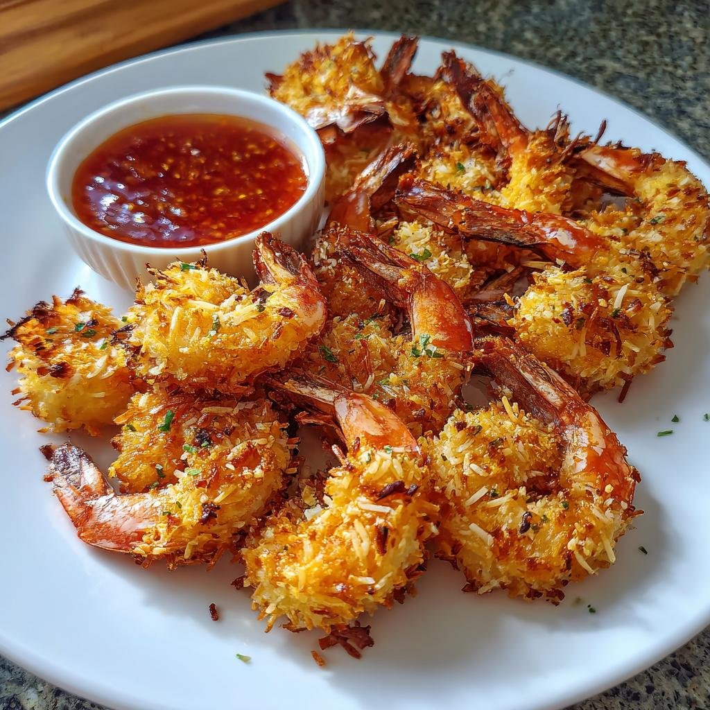 Air Fryer Thai Coconut Shrimp