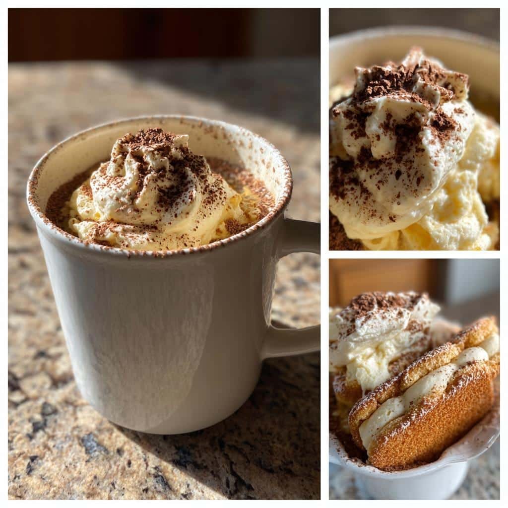 Air Fryer Tiramisu Mugs