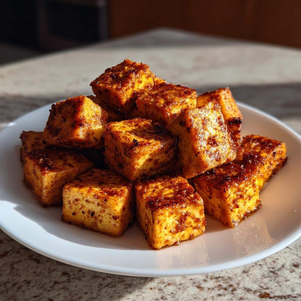Air Fryer Tofu - detail 1