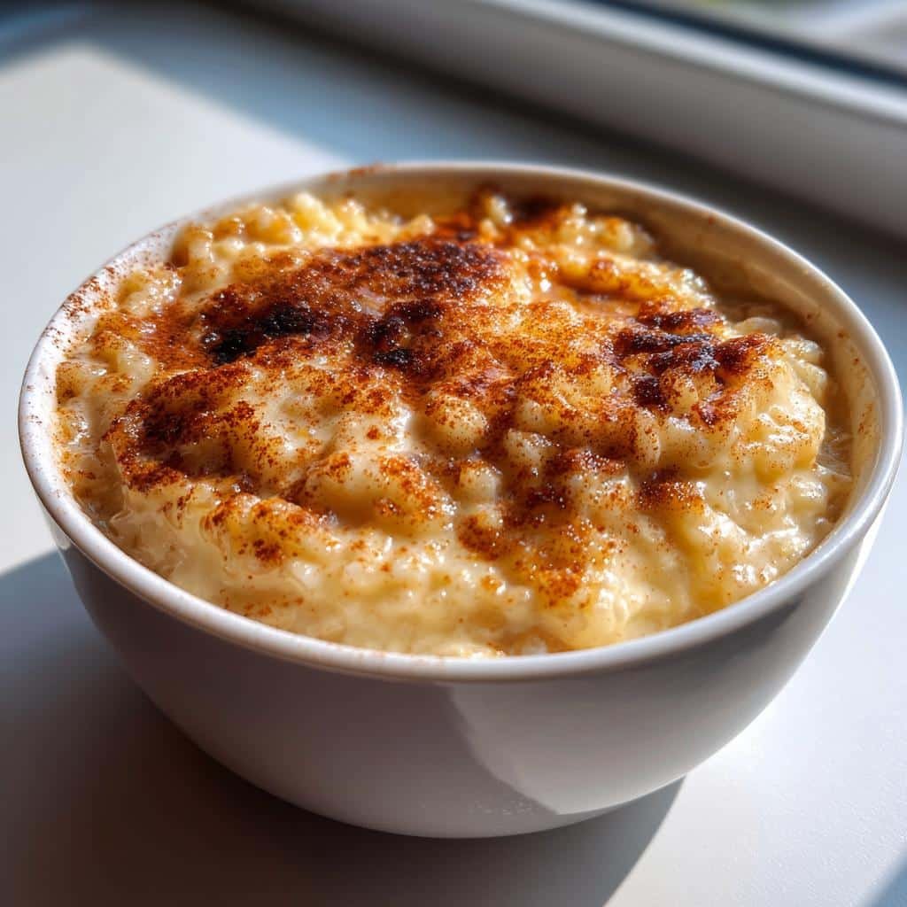 Air Fryer Turkish Rice Pudding (Sütlaç) - detail 1