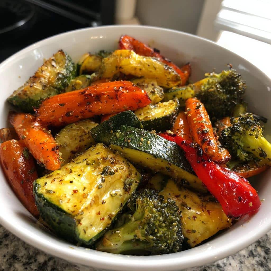 Air Fryer Vegetables - detail 1