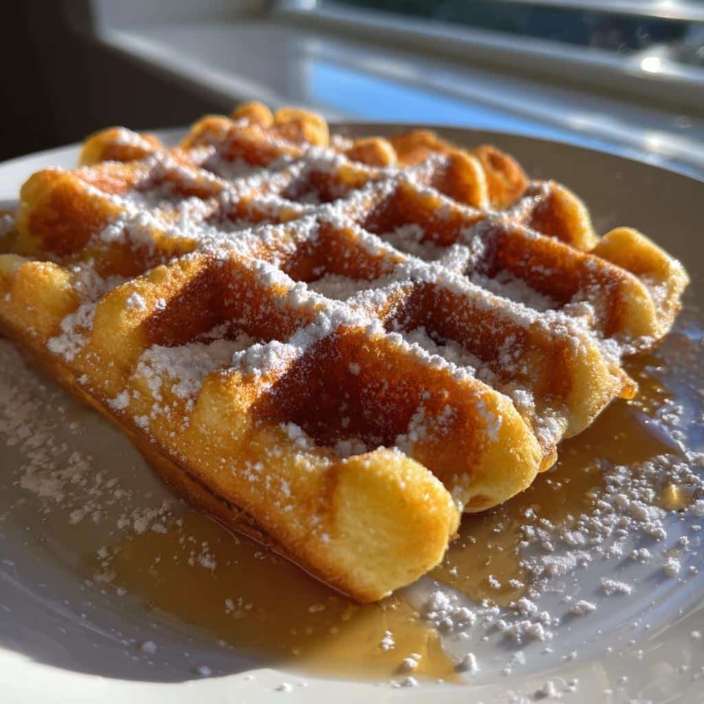 Air Fryer Waffles - detail 1