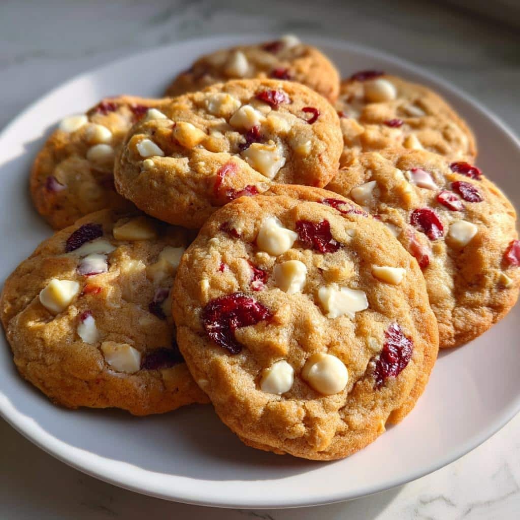 Air Fryer White Chocolate Cranberry Cookies - detail 1