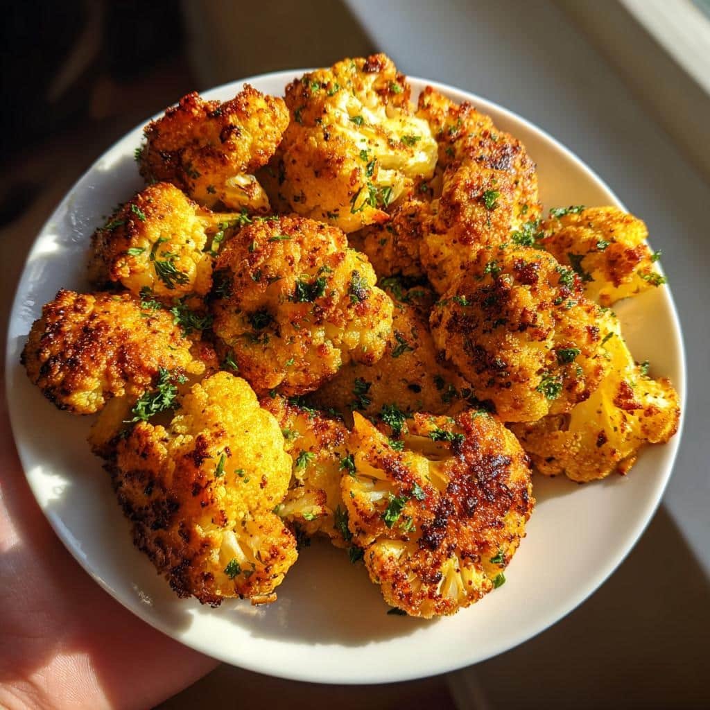 Air Fryer Zesty Cumin Cauliflower - detail 1