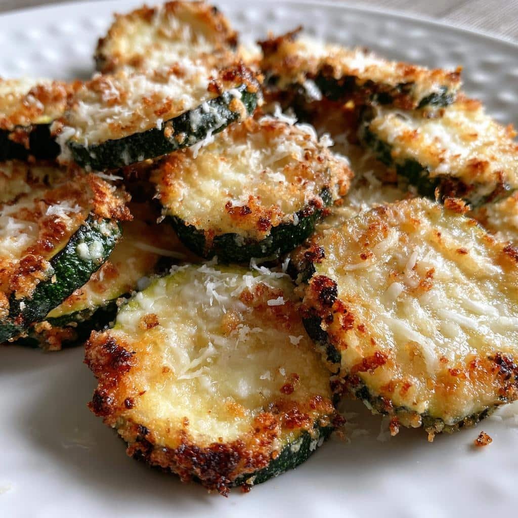 Air Fryer Zucchini Parmesan - detail 1