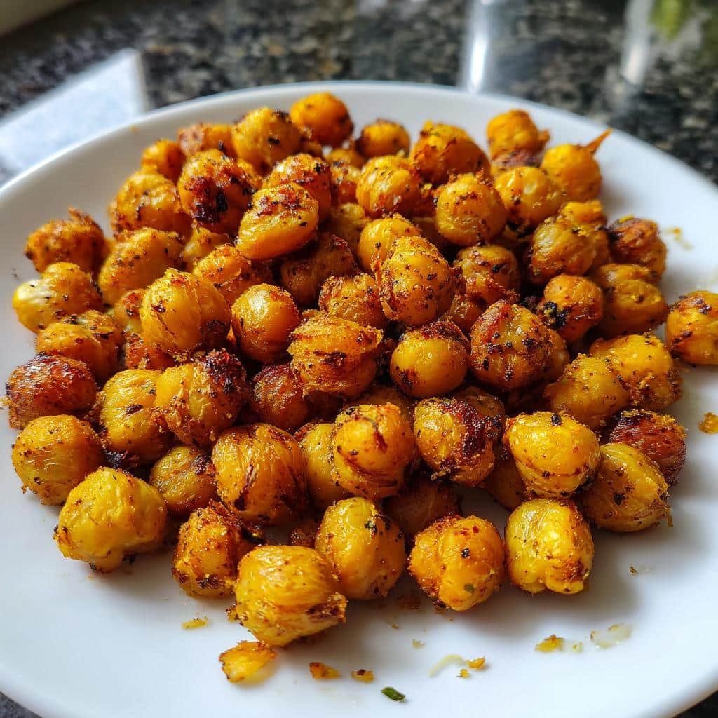 Crispy Air Fryer Chickpeas - detail 1