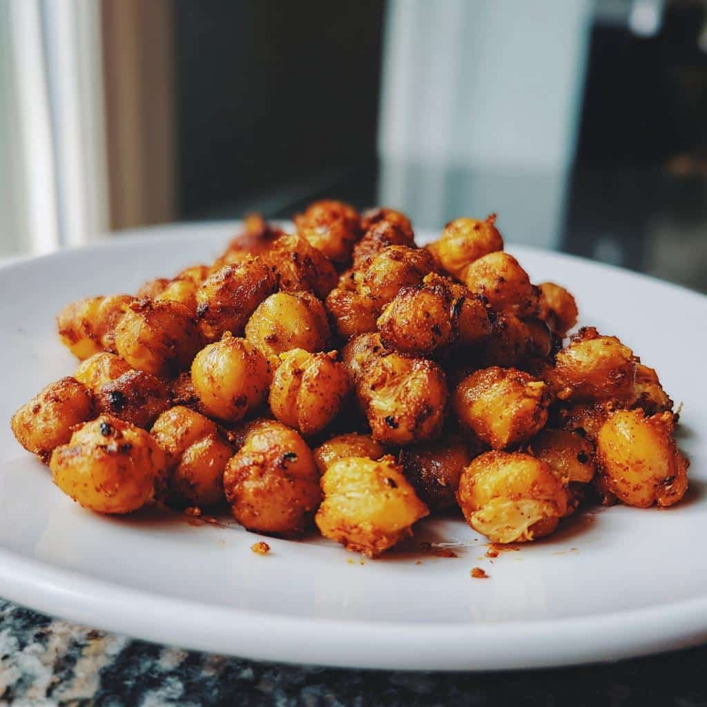 Crispy Air Fryer Chickpeas