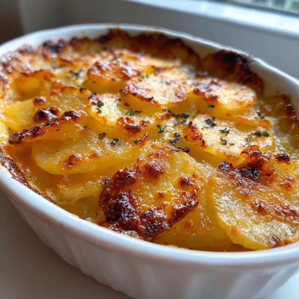 Delicious Air Fryer Scalloped Potatoes - detail 1