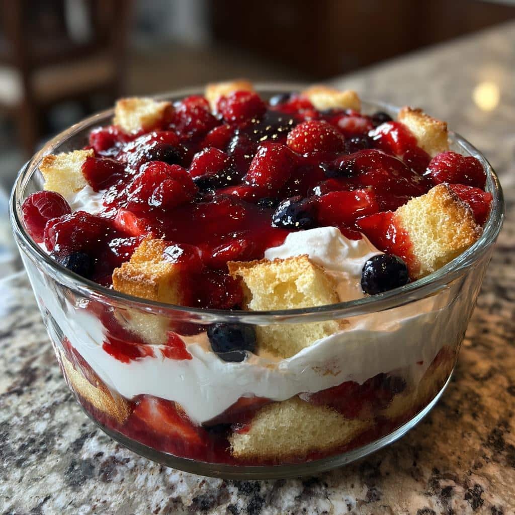 Easy Air Fryer Berry Trifle - detail 1