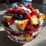 Easy Air Fryer Berry Trifle