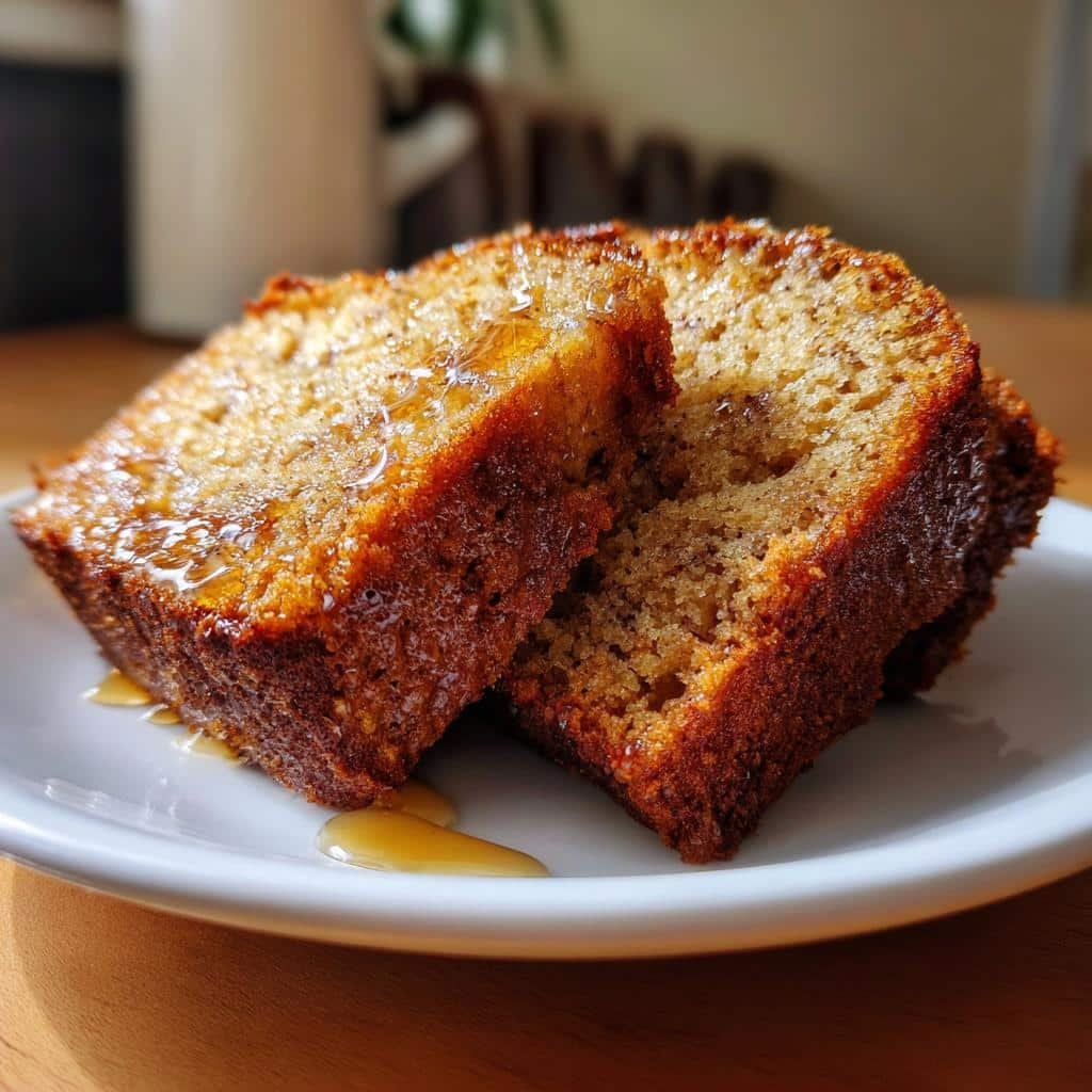 Easy Air Fryer Maple Banana Bread - detail 1