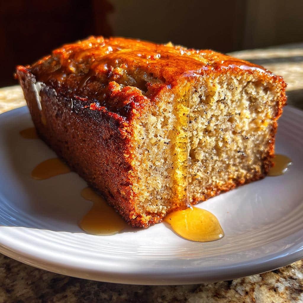Easy Air Fryer Maple Banana Bread