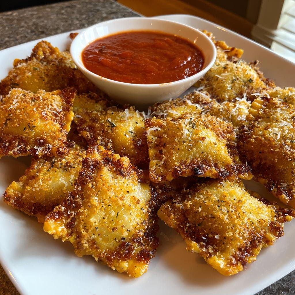 Easy Toasted Ravioli (Air Fryer) - detail 1
