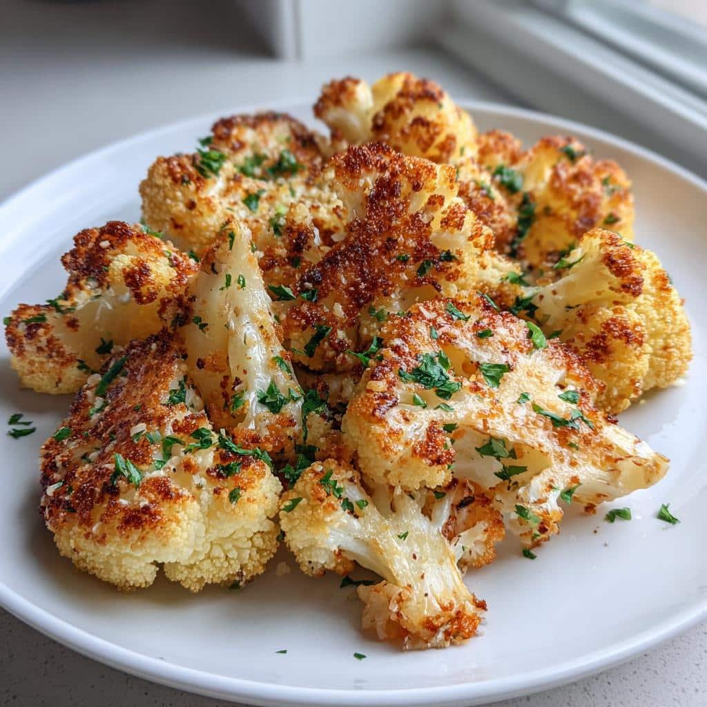 Garlic Parmesan Air Fryer Potato Wedges - detail 1