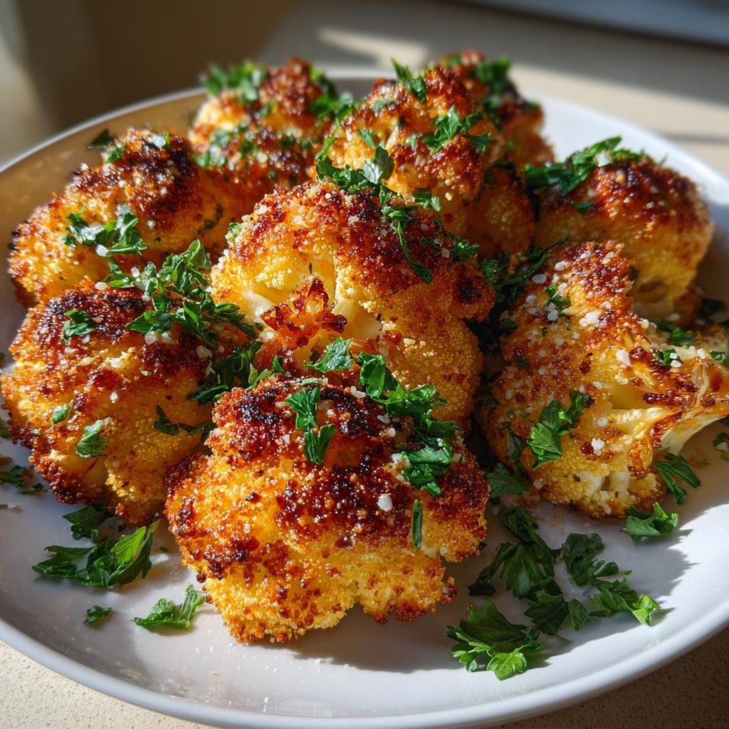 Garlic Parmesan Air Fryer Potato Wedges