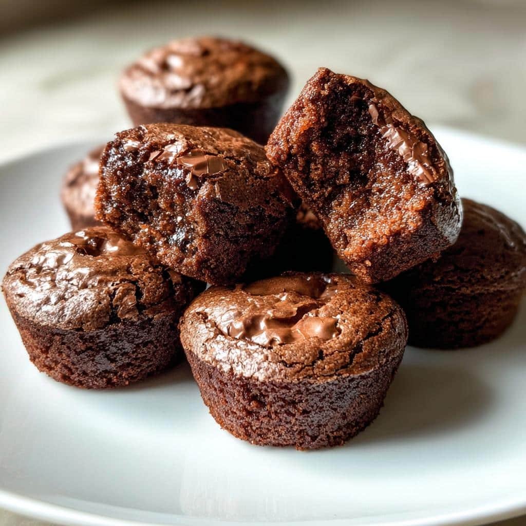 High-Protein Air Fryer Brownie Bites