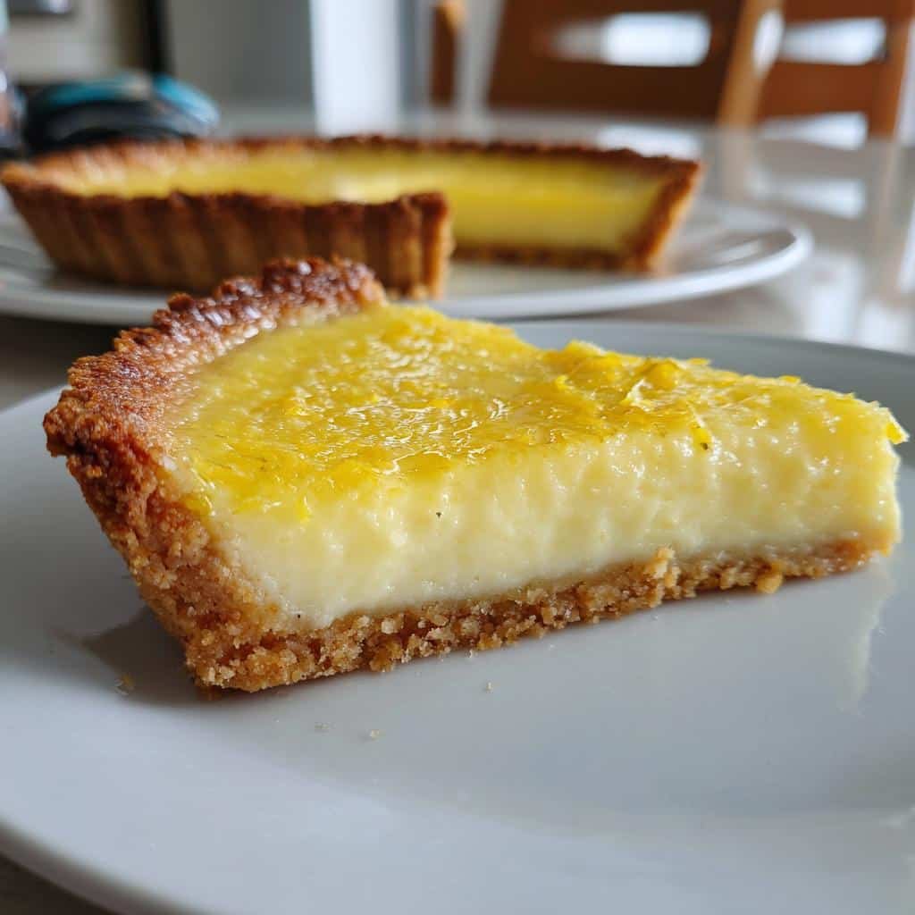 High-Protein Air Fryer Lemon Tart - detail 1