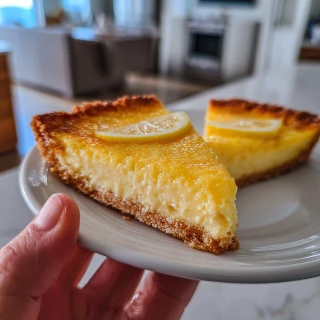 High-Protein Air Fryer Lemon Tart