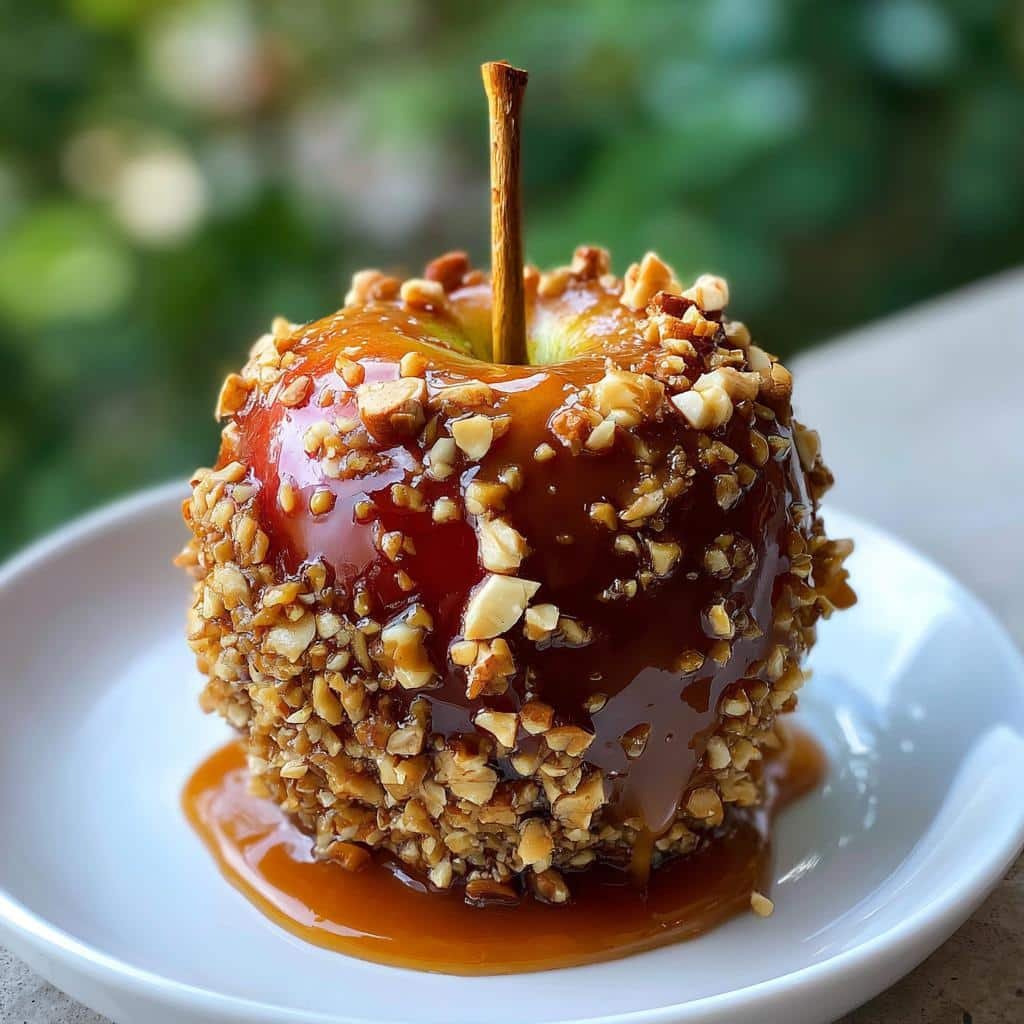 Holiday Air Fryer Caramel Apples - detail 1