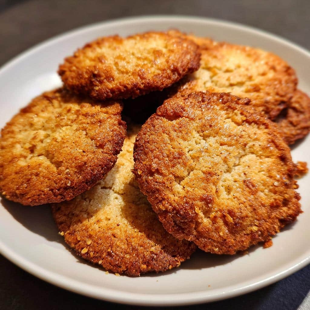 Keto Air Fryer Brown Butter Cookies - detail 1