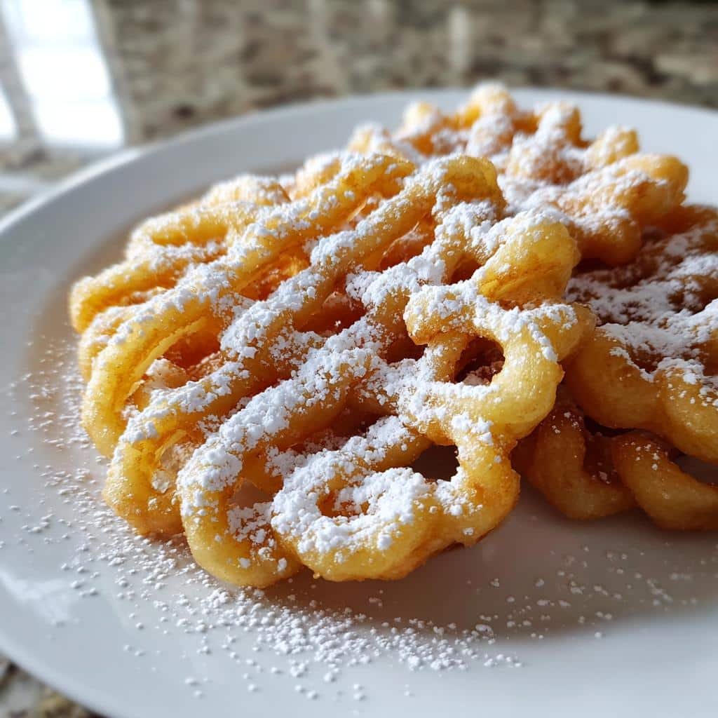 Single-Serving Air Fryer Funnel Cakes - detail 1