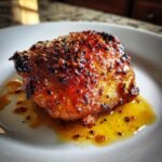 Soy-Garlic Air Fryer Chicken Thighs