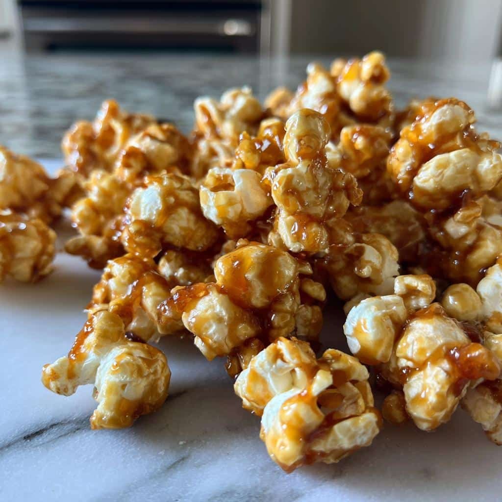 Sugar-Free Air Fryer Caramel Corn - detail 1