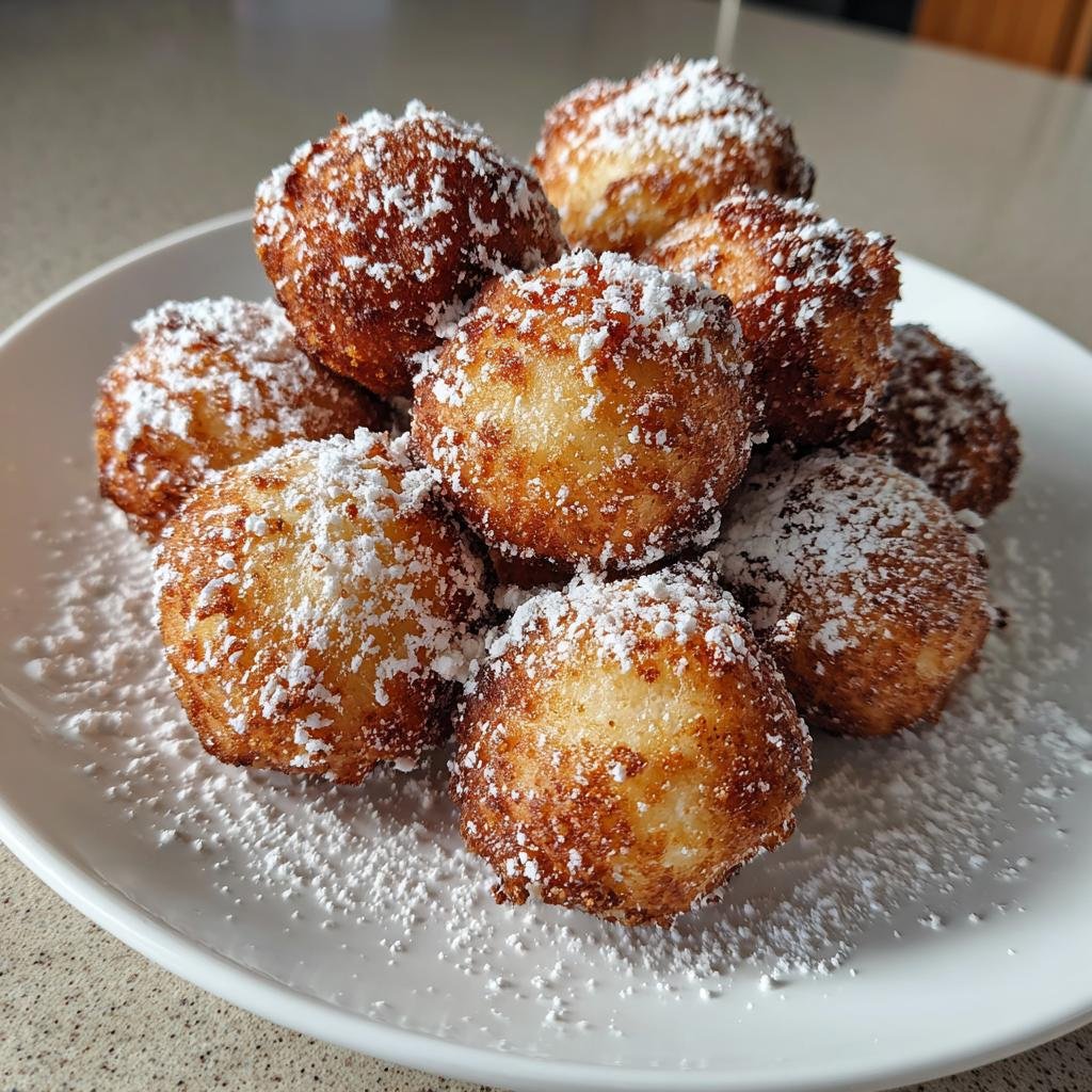 Vegan Air Fryer Donut Holes