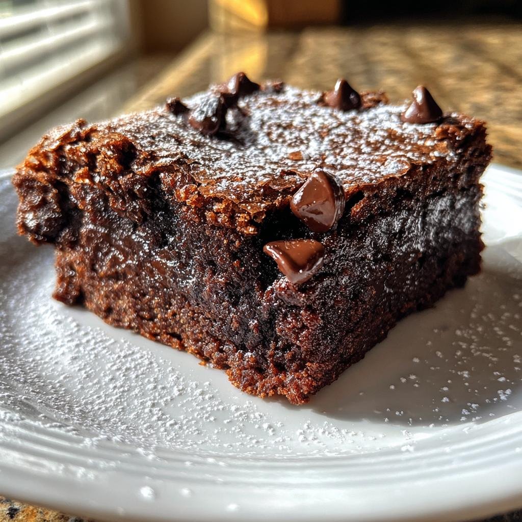 Vegan Air Fryer Fudge Brownies
