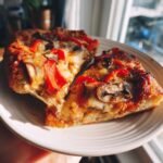 Vegan Air Fryer Pizza