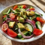 Vegetarian Air Fryer Salad