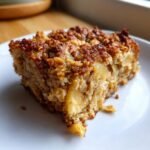 healthy oatmeal apple cake