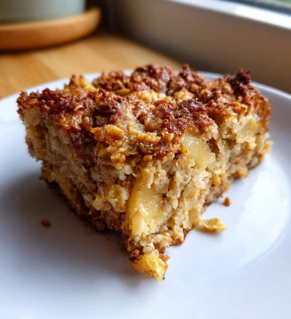 healthy oatmeal apple cake