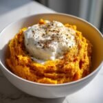 sweet potato mash with greek yogurt