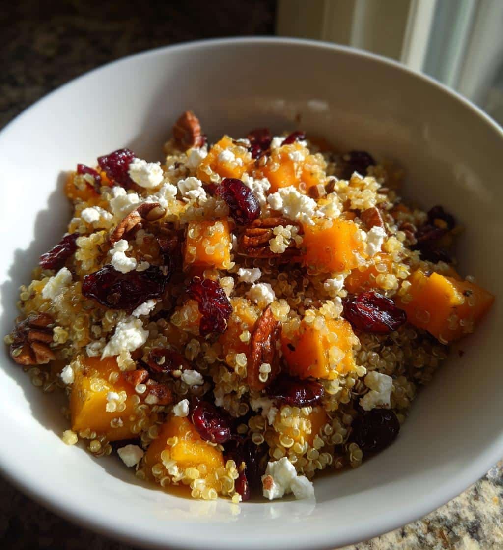 autumn quinoa bowls - detail 1