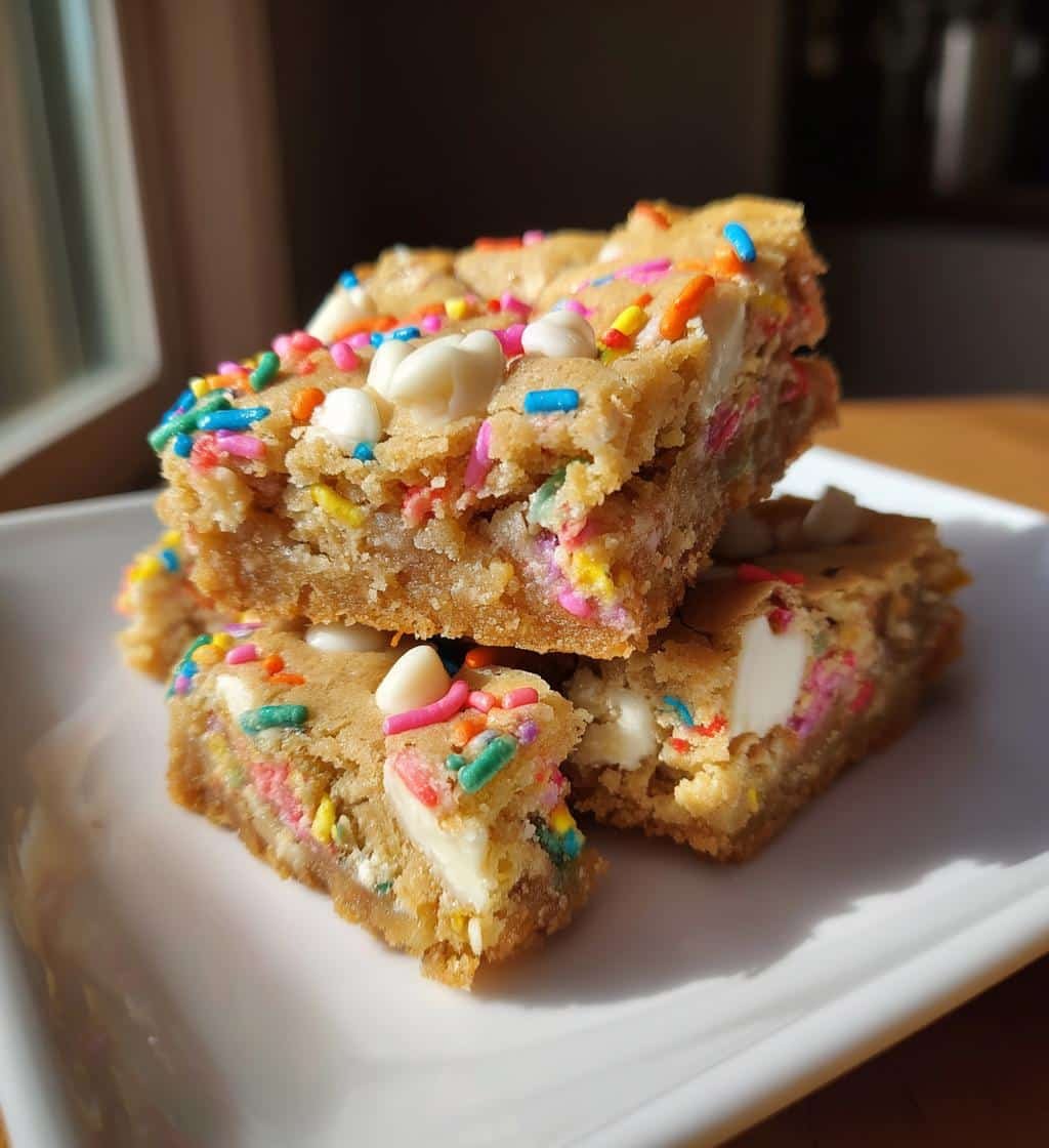 birthday cookie bars recipe - detail 1