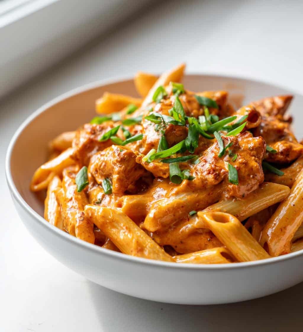 buffalo chicken alfredo penne recipe - detail 1