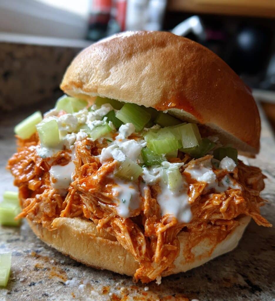 buffalo chicken sloppy joes delicious recipe
