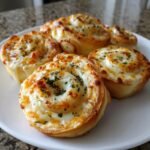 cheesy garlic butter rollups recipe