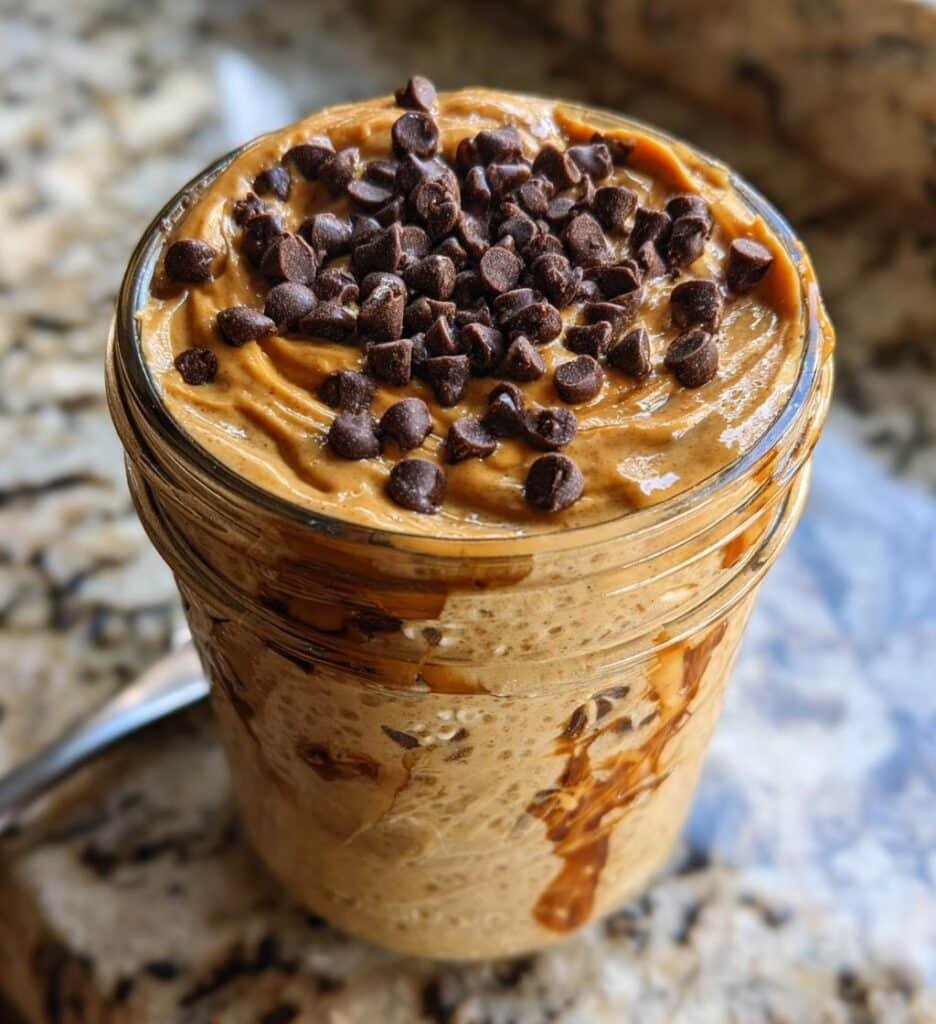 cookie dough overnight oats