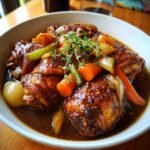 cozy braised chicken stew a comforting family delight