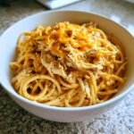 creamy crockpot chicken spaghetti effortless comfort food