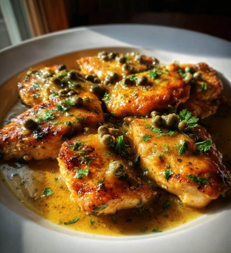 creamy lemon chicken piccata a tangy delight recipe