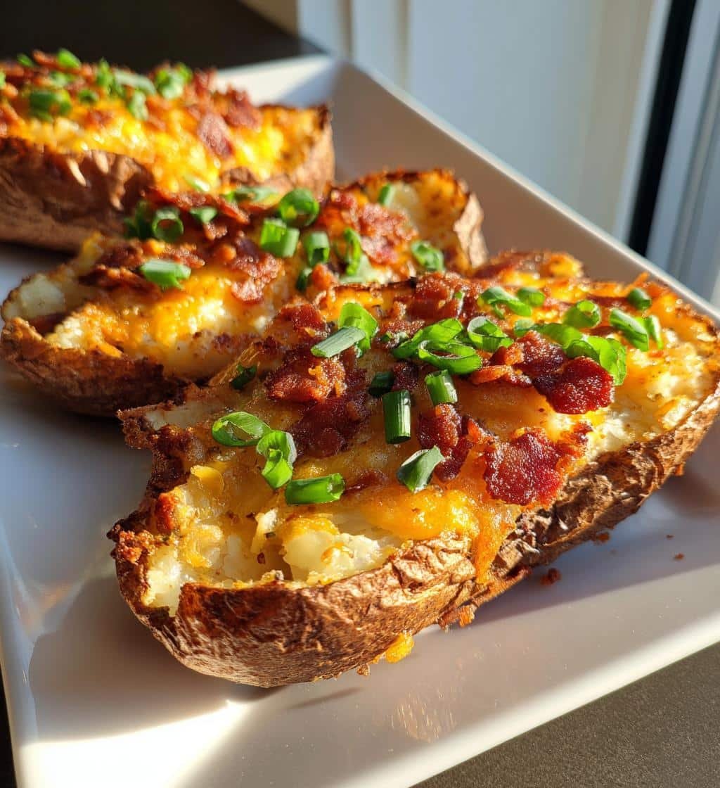 crispy potato skins the ultimate comfort food delight - detail 1