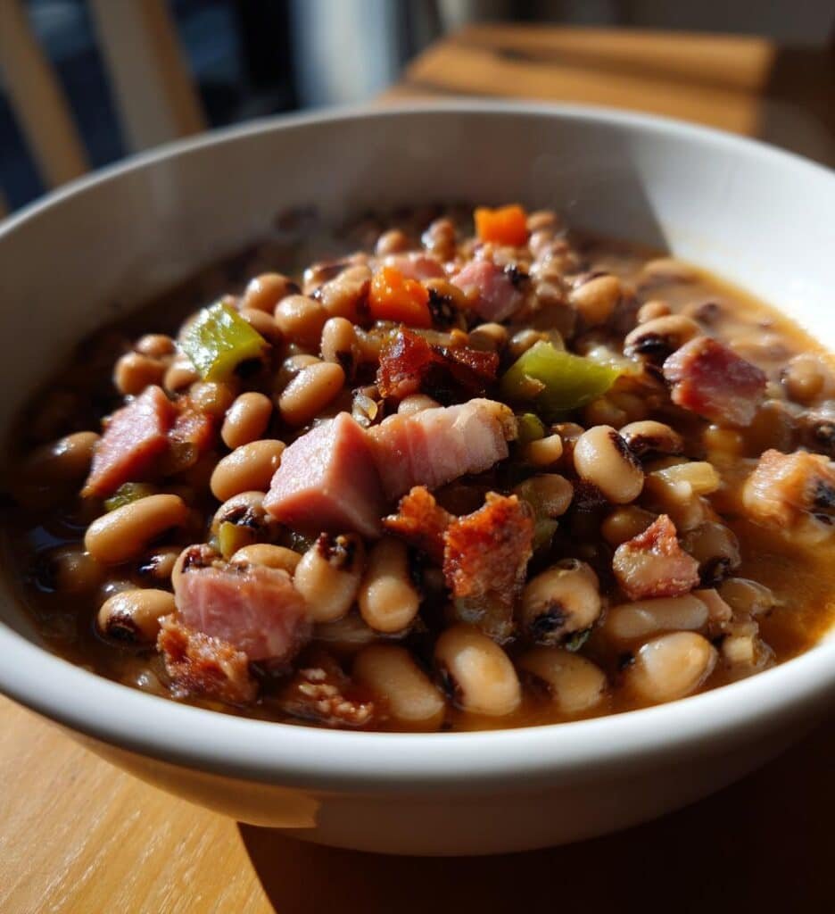 crockpot black eyed peas recipe cozy comfort food